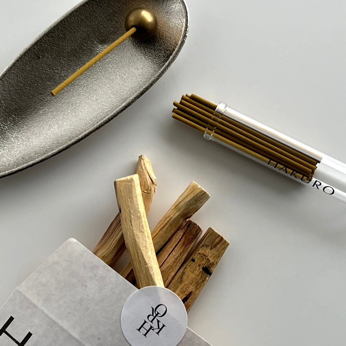 PALOSANTO & INCENSE STAND SET