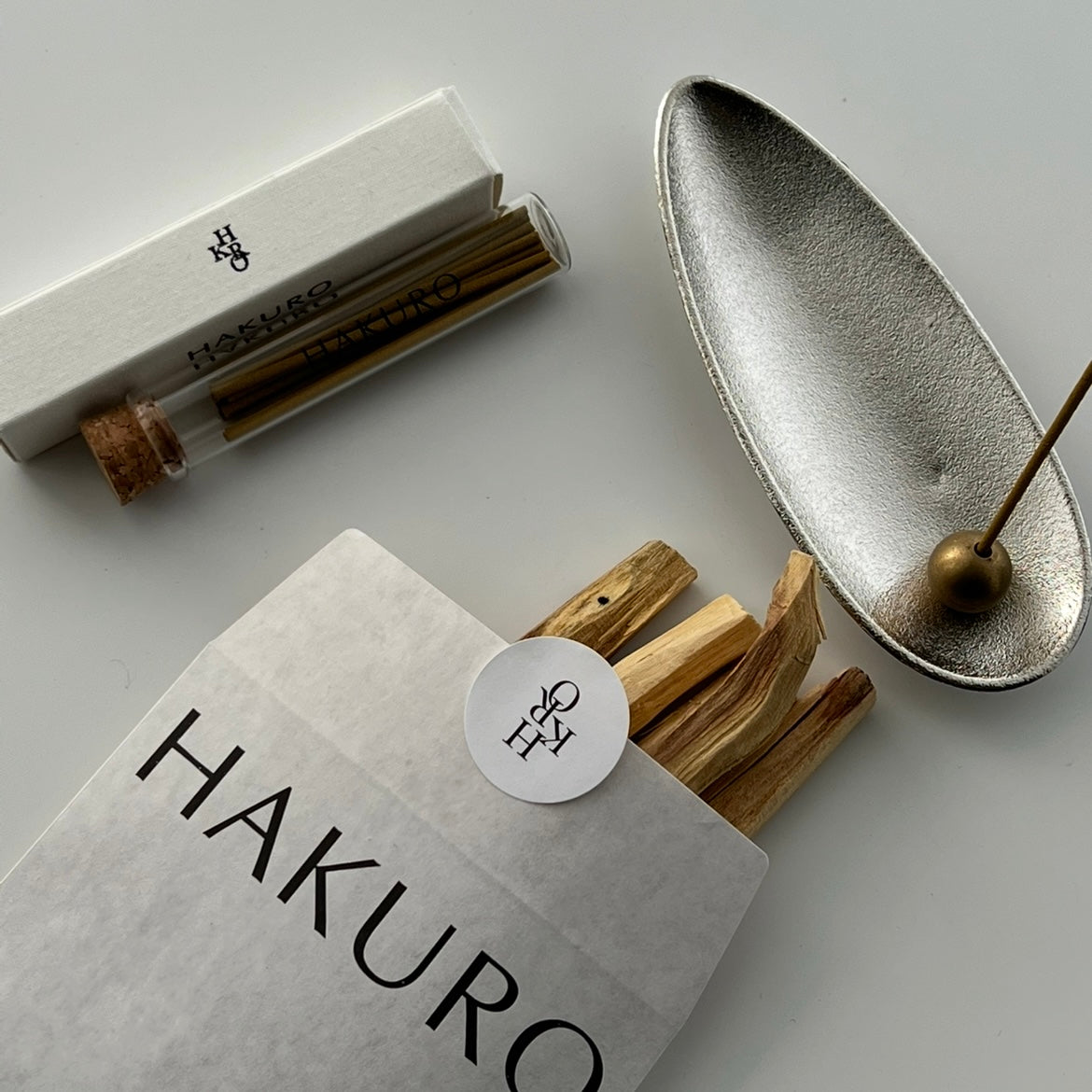 PALOSANTO & INCENSE STAND SET